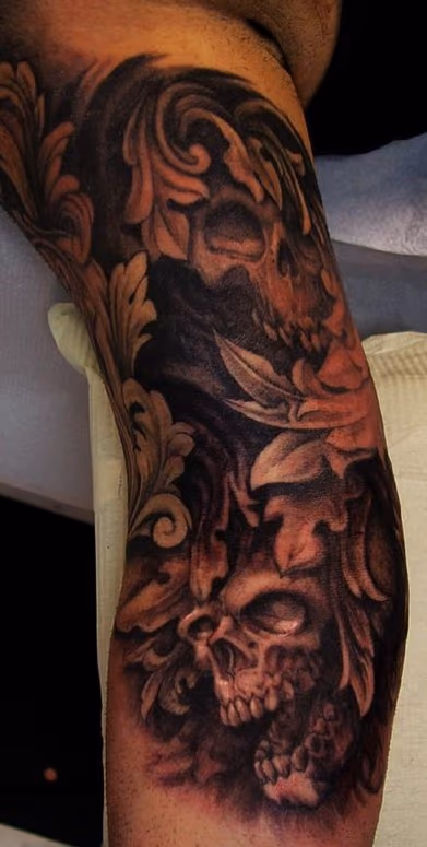 Baroque Skull, part 2