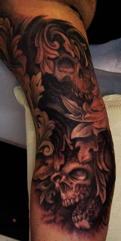 Baroque Skull, part 2