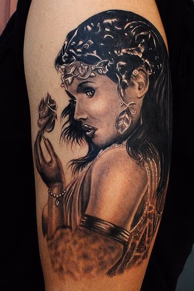 Greek Goddess tattoo