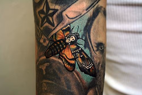 Deaths head moth