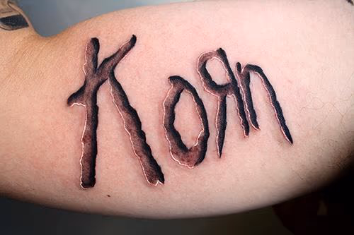 Korn tattoo