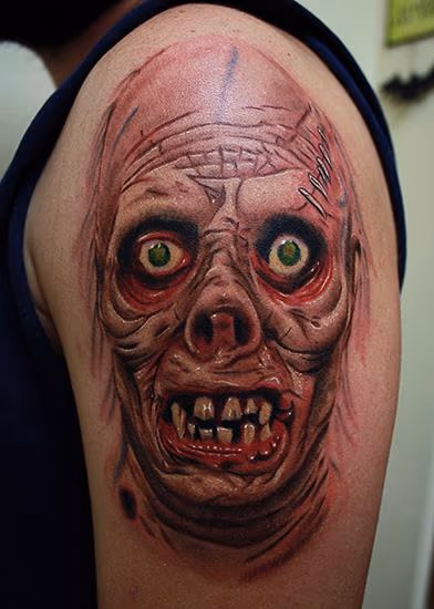 Zombie tattoo