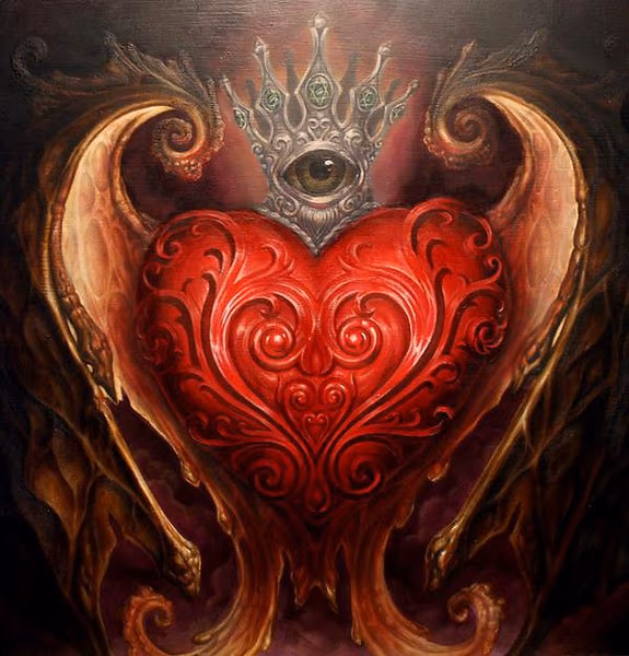 Filigree Heart Art