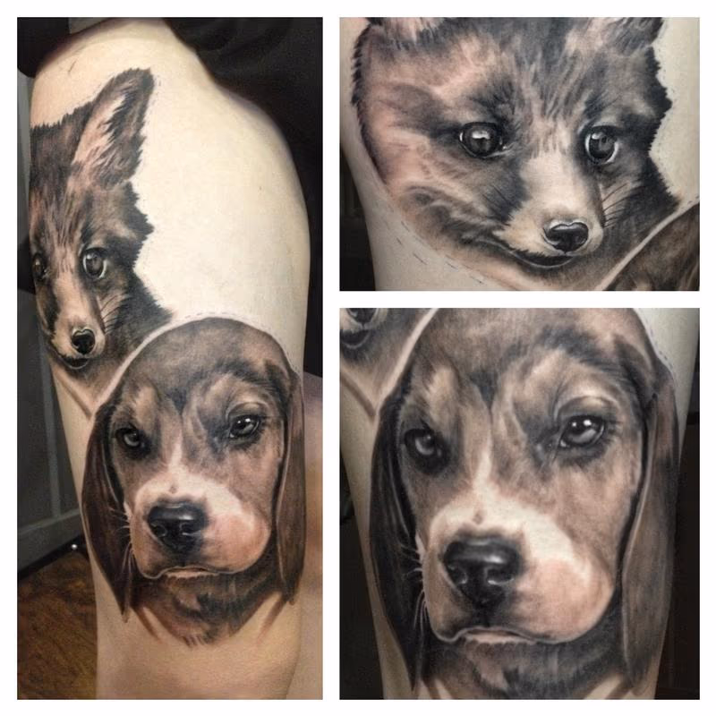 Dogs tattoo