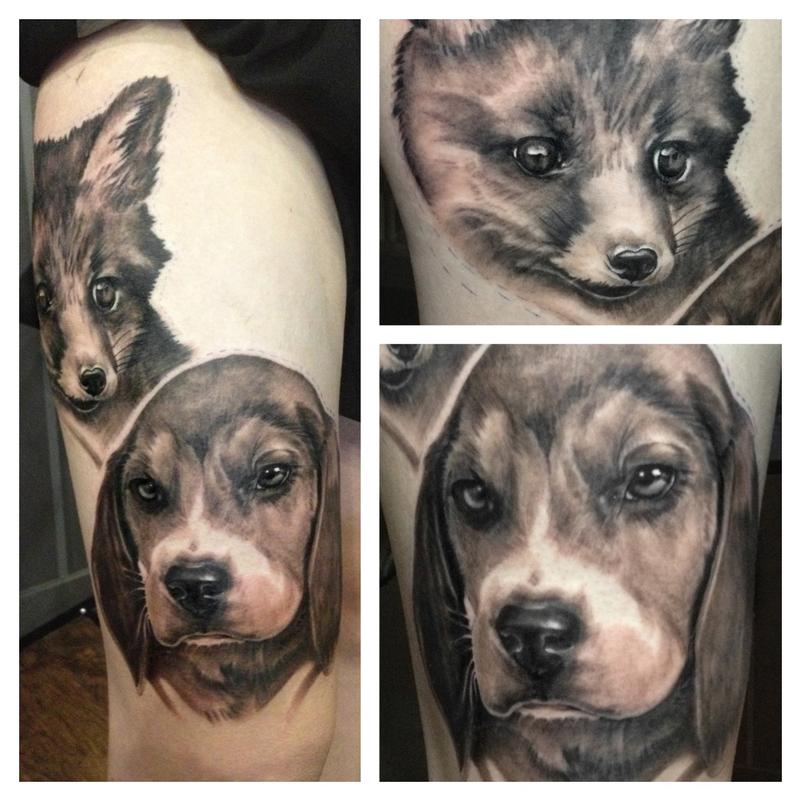 Dogs tattoo