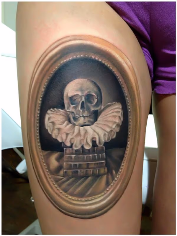Classic Skull Tattoo