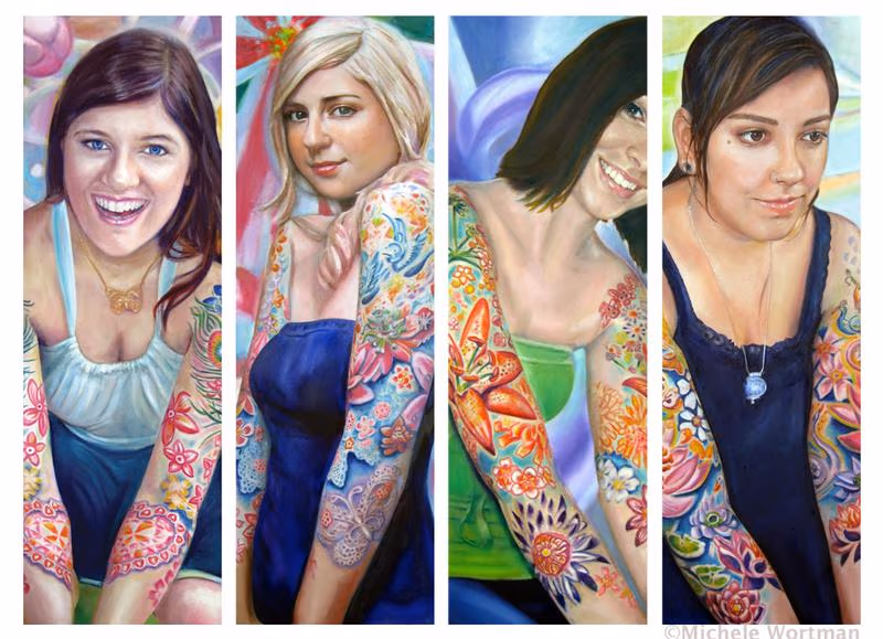4 Women collectors of bodysets '08