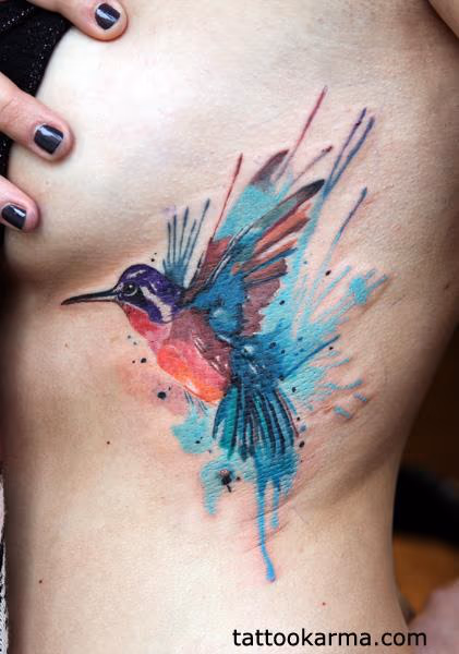 Hummingbird tattoo