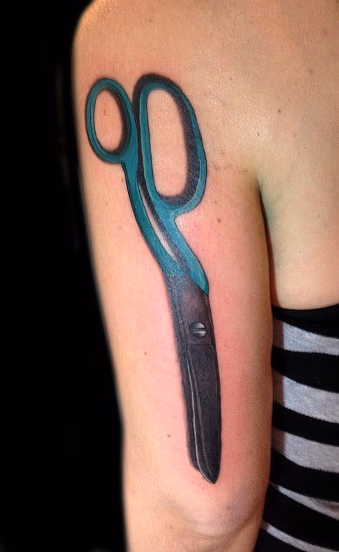 Old scissors