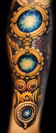 steam punk tattoo