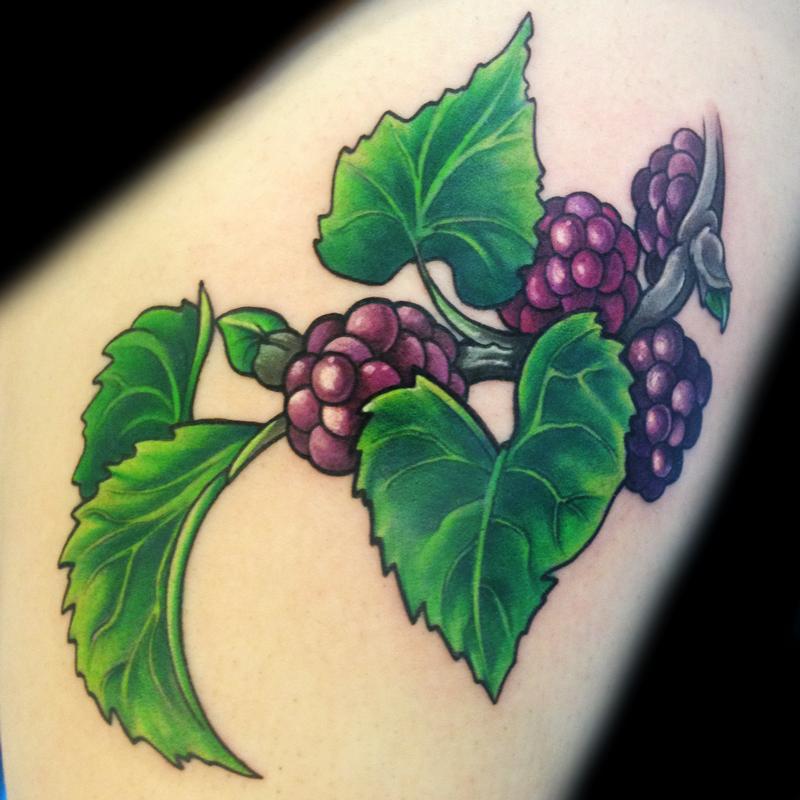 raspberry tattoo