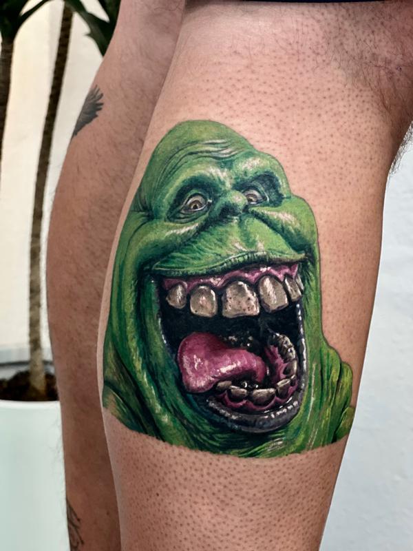 Slimer Tattoo
