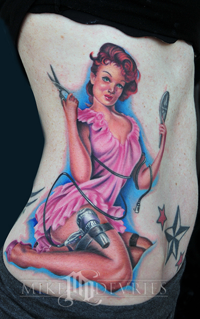 Pin Up Tattoo