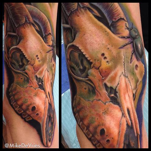 Goat Skull Tattoo