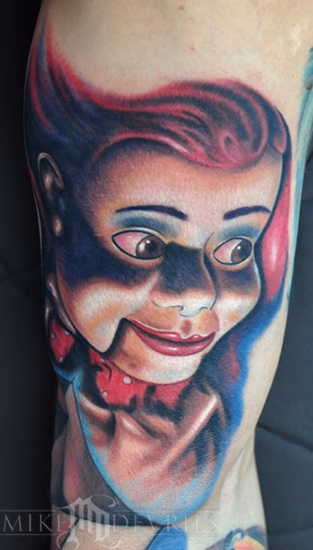 Social Doll Tattoo
