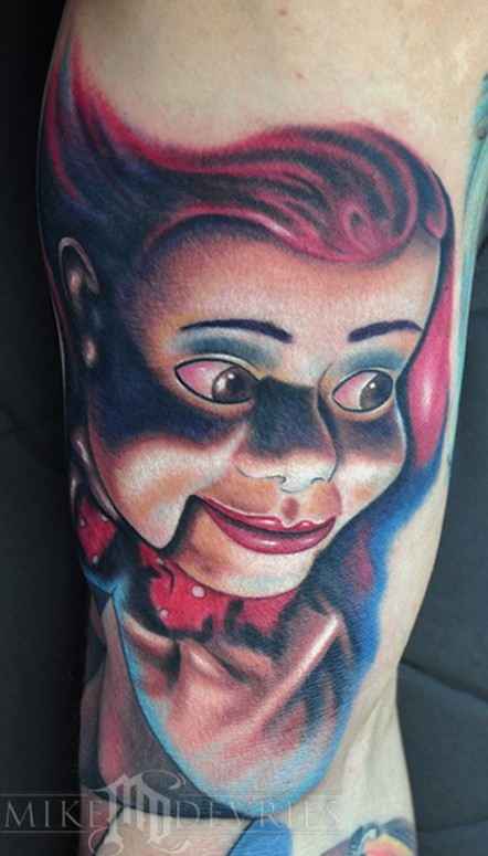 Social Doll Tattoo