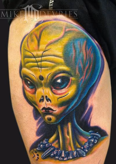 Alien Tattoo