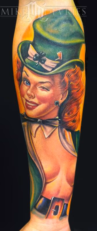 Pin-Up Tattoo