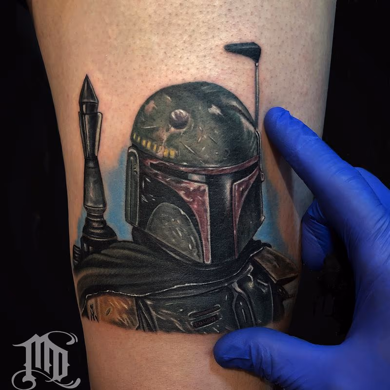Boba Fett Tattoo