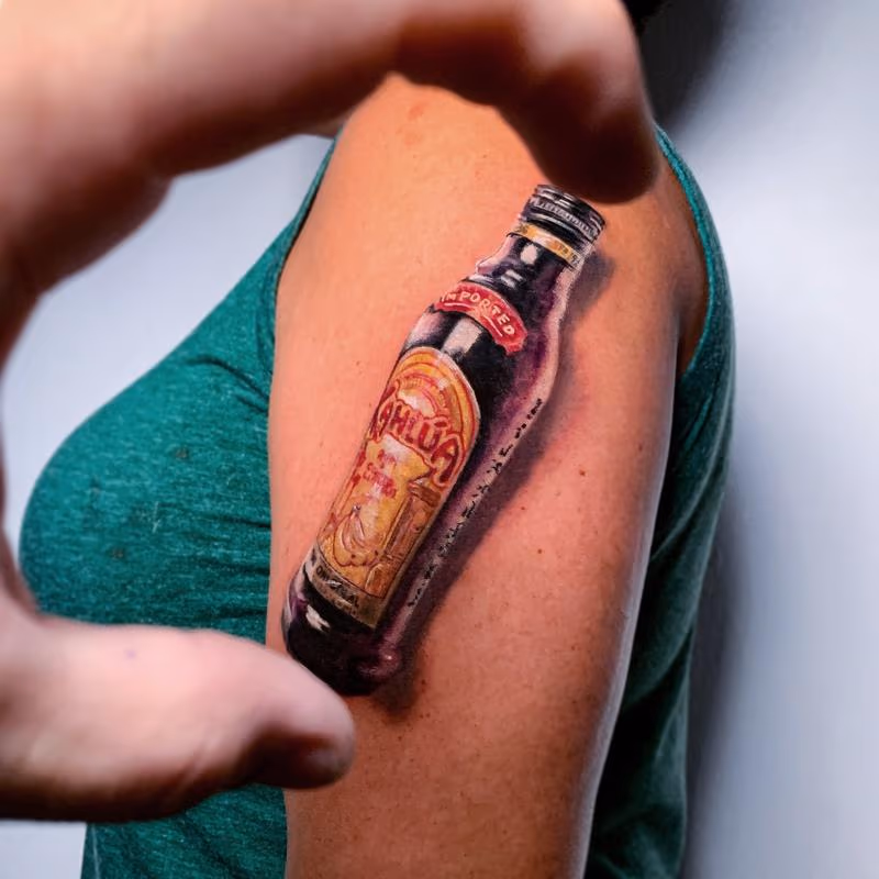 3d Kahlua Tattoo