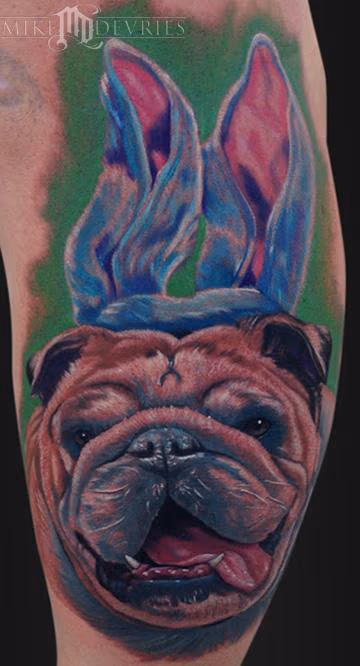 Bulldog Tattoo