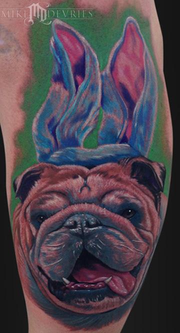 Bulldog Tattoo