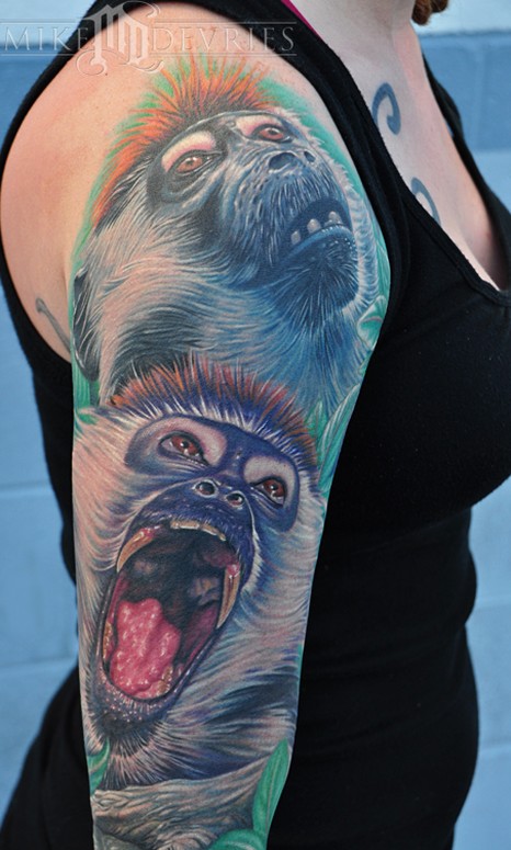 Monkey Tattoos