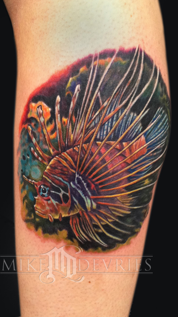 Lionfish Tattoo