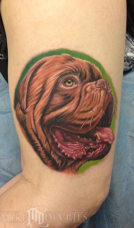 French Mastiff Tattoo