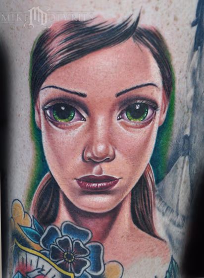 Sas Girl Tattoo