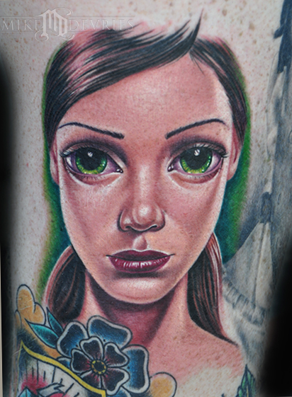 Sas Girl Tattoo