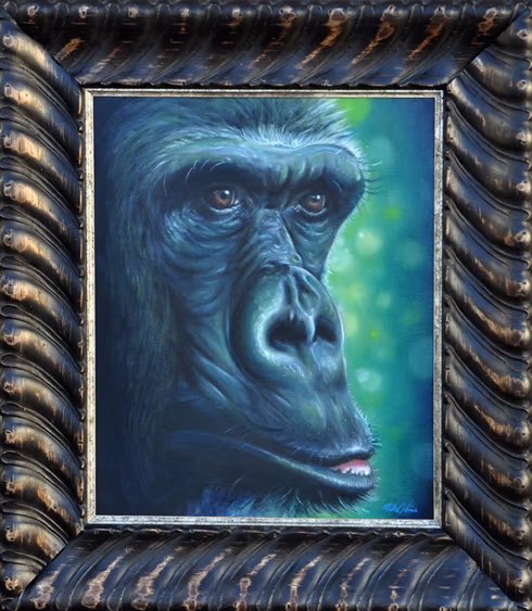 Ape Painting