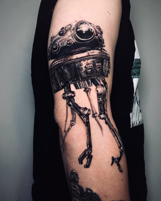 Imperial Probe Star Wars Tattoo