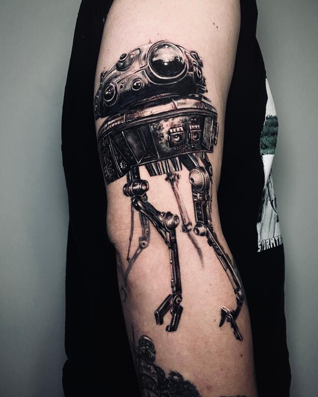 Imperial Probe Star Wars Tattoo