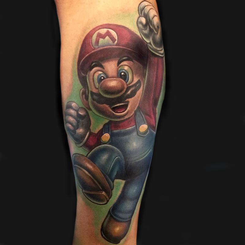 Super Mario Tattoo