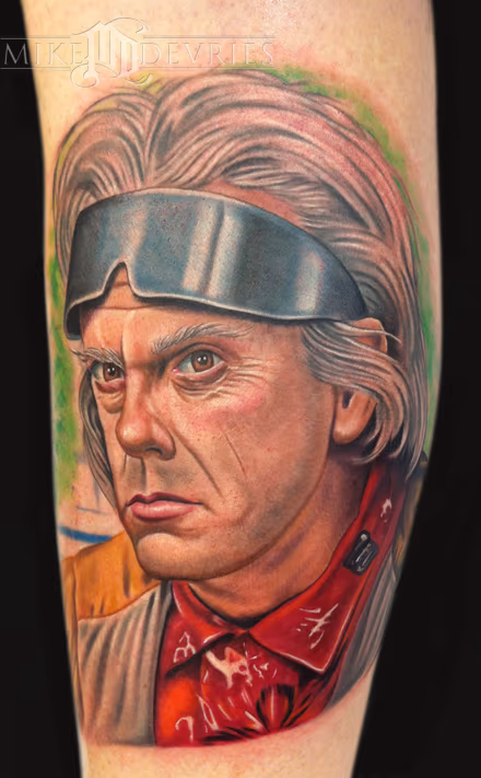 Doc Brown Tattoo