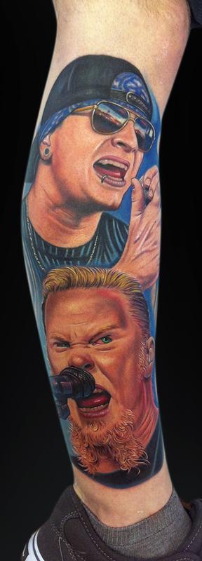 James Hetfield & M.Shadows