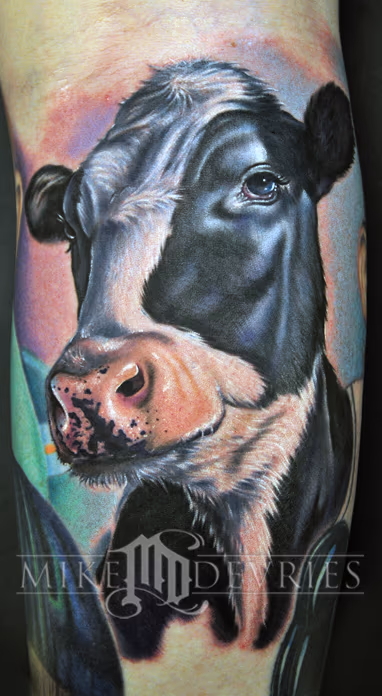 Cow Tattoo