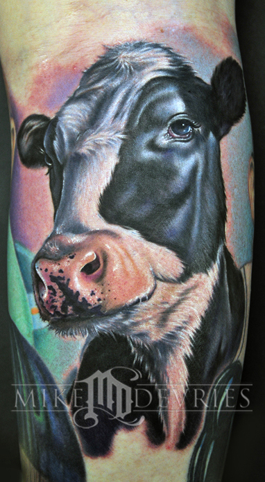 Cow Tattoo