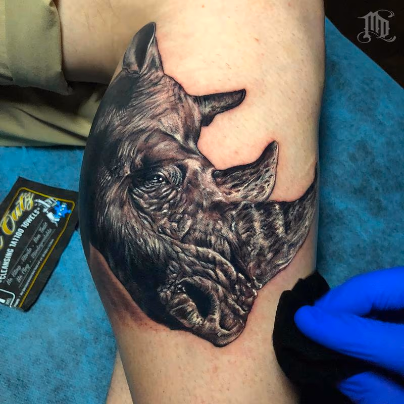 Rhino Tattoo