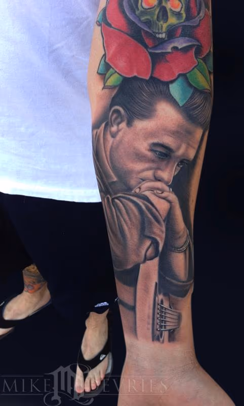 Music tattoo
