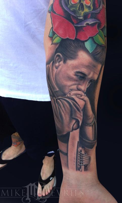 Johnny Cash Tattoo