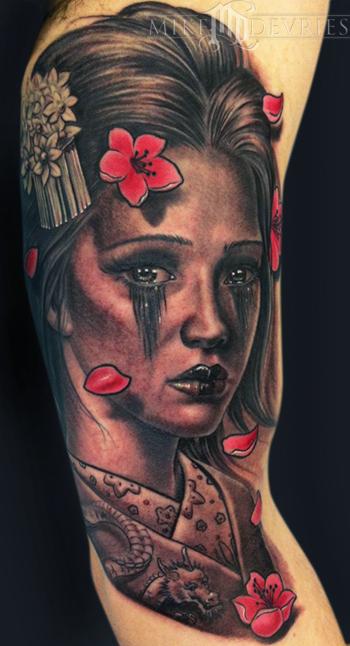 Geisha Tattoo