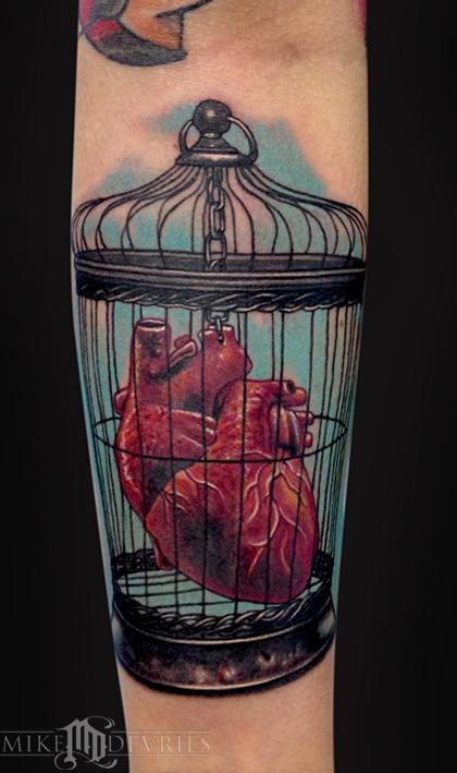 Human Heart In a Bird Cage