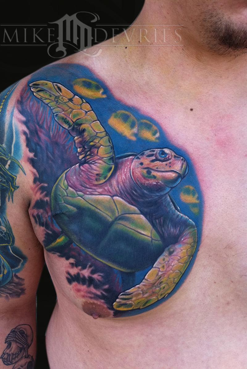 Sea Turtle Tattoo