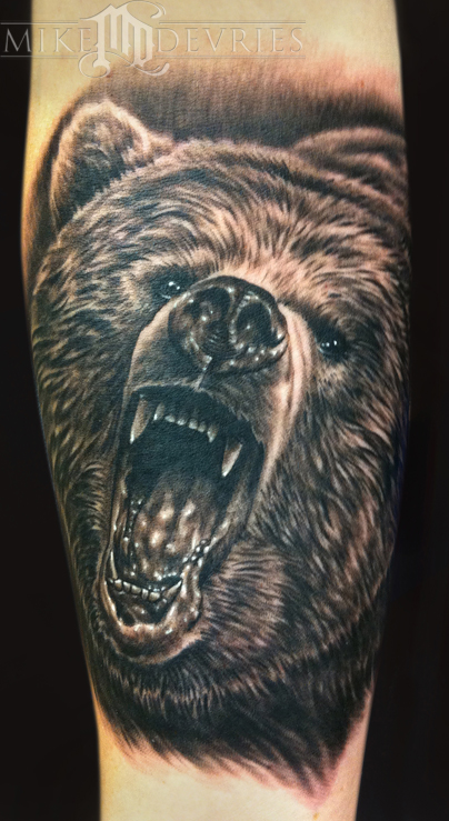 Grizzly Bear Tattoo