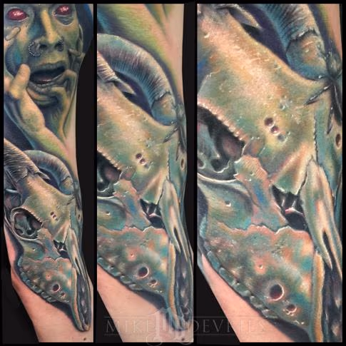 Goat Skull Tattoo