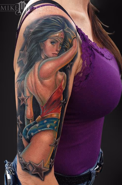 Wonder Woman Tattoo