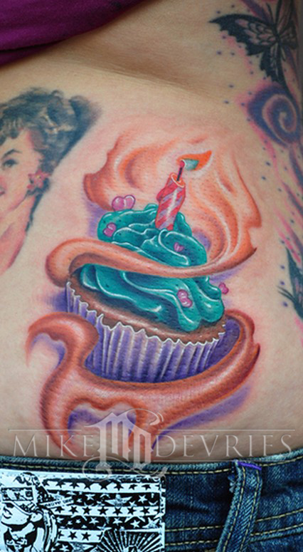 Cup Cake Tattoo