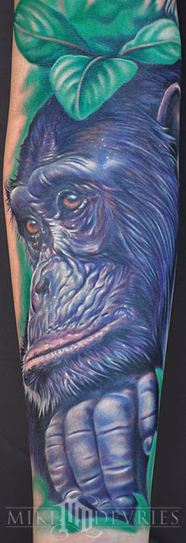 Chimp Tattoo